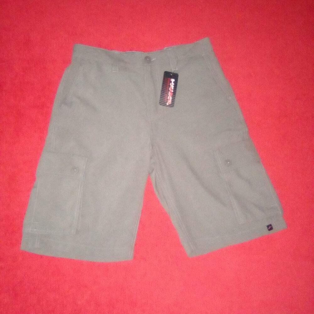Cargo Shorts New Tony Hawk Skater Durable 6 Pockets Khaki Mens 29 Y2K Streetwear